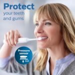 Electric Toothbrush  Toothbrush Heads, Ultra Whitening, Battery Operated Portable Oral Care