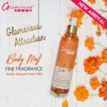 glamorous face body mist Attraction fine fragrance with essential oils 250ml