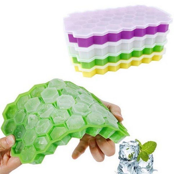 Honeycomb Ice tray with Lid