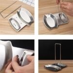 Stainless Steel Lid and Spoon Rest