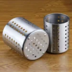 Set Of 2 Stainless Steel Chopsticks Holder Cage p