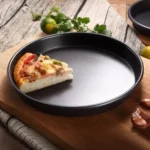 Non-Stick Pizza Pan, Round Pizza Pan Deep Dish Tray, Carbon Steel Non Stick Mold Baking Tool