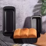 Black Non-Stick Mold Storage Trays Sausage Bread Large