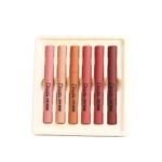 HENG FANG Set OF 6 – Waterproof Matte Color Makeup Lipsticks.