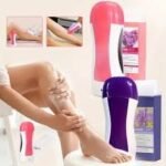 Depilatory Refill Wax Heater Machine With Roller Wax