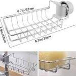Sink Faucet Storage Rack Stainless Steel