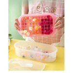 Ice Cube Tray Mold Ice Maker With Lid and Box – 62 Ice Cubes