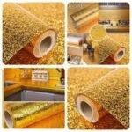 Golden Self Adhesive Oil Proof Sticker Size 2 metre