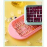 Ice Cube Tray Mold Ice Maker With Lid and Box – 62 Ice Cubes