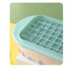 Ice Cube Tray Mold Ice Maker With Lid and Box – 62 Ice Cubes