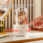 Luxury Rotating Makeup Brush Organiser