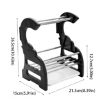 LDurable Stainless Steel Sponge Holder Sturdy Rust Proof Drying Rack Kitchen Organize