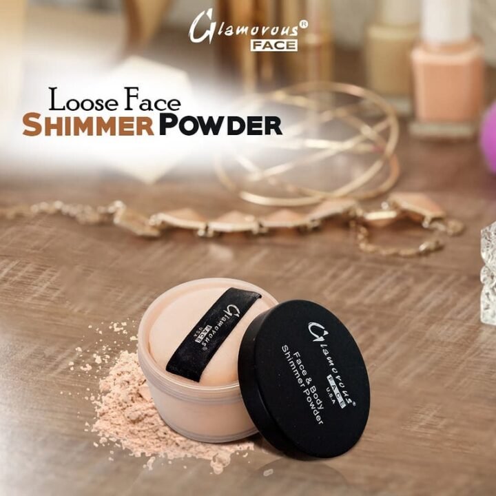 Glamorous Face Loose Face & Body Shimmer Powder