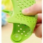 Silicone Rubber Five-pointed Star Sink Drain Filter for Kitchen (pack of 2)