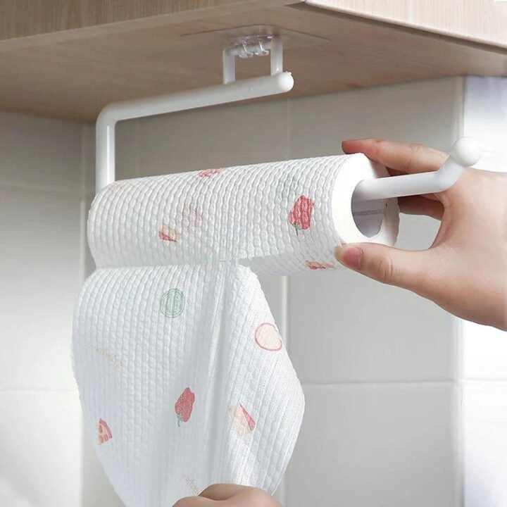 Tissue Hanger,Plastic Paper Roll Holder Wall Mounted
