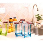 Folding Glass Stand