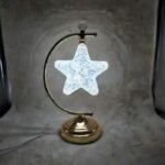 Modern Metal Electric Side Table Lamp – Sleek & Stylish Lighting