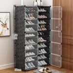 Space Saving, Stackable Shoe Racks, Organizer Cabinet Shelves