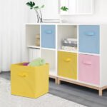 NON-WOVEN FABRIC FOLDING CUBE STORAGE DRAWER BOX