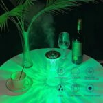 Crystal Lamp Air Humidifier Color Night Light Touch Lamp