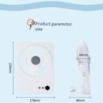 Usb desktop Fan and Lamp