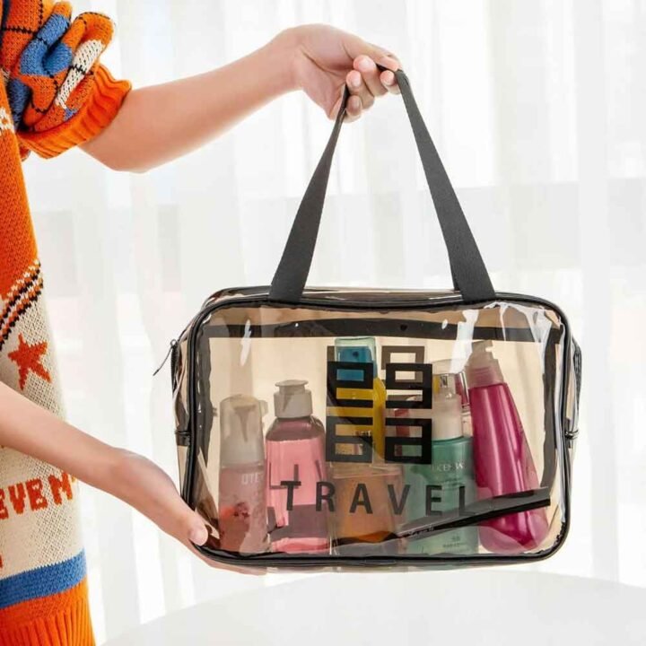 Travel Cosmetic Bag Organizer Transparent