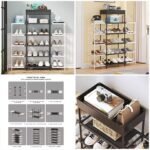 5 Layer Shelf Shoes Rack Metal