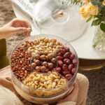 Luxury 5 Grid Dry Fruit Rotating Tray