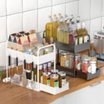 2 Layer Plastic Kitchen Rack