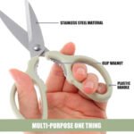 2 In 1 Scissors And Peeler Set Stainless Steel