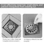 Fine Mesh Drain Cover 5 pcs