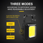 Mini Portable LED Keychain Light Mutifuction
