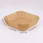 Air Fryer Baking Paper Square 50Pcs