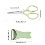 2 In 1 Scissors And Peeler Set Stainless Steel