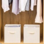 NON-WOVEN FABRIC FOLDING CUBE STORAGE DRAWER BOX