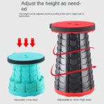 Stool Portable Camping Foldable Chair Telescopic Folding Stools Seat