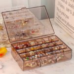 Acrylic Jewelry Storage Box 2 Layer Organizer