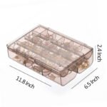 Acrylic Jewelry Storage Box 2 Layer Organizer