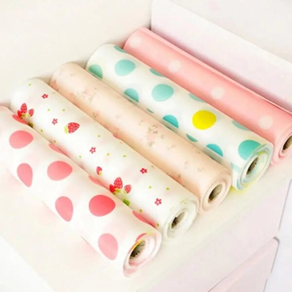 Kitchen Anti Slip Foam Drawer Mat - 2 Rolls Pack