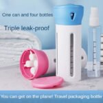 4 IN 1 PORTABLE REFILLABLE LOTION DISPENSER BOTTLE