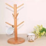 Solid Wood Six Claw Cup Holder