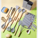 19Pcs Silicone Kitchen Utensil Set