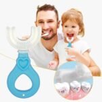 Silicone Baby Toothbrush U Shaped 360 Degree