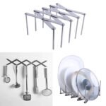 ADJUSTABLE EXTENDED STAINLESS STEEL SPOON HOLDER