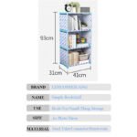 4 Layer Portable Simple Book Shelf Modern Bookcase