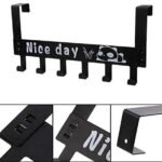 6 Hooks Nice Day Metal Hooks Door Hanger