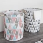 Folding Fabric Laundry Basket