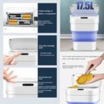 Smart Sensor Folding Trash Can