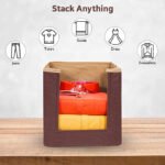 Shirt organizer storage boxes
