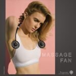 Mini USB Rechargeable Neck Held Colar Fan Portable